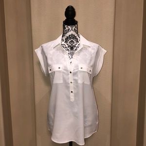 NY&Co White Blouse